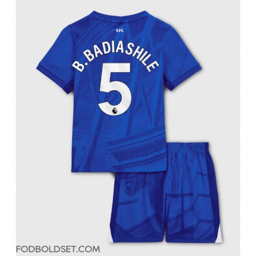 Chelsea Benoit Badiashile #5 Hjemme Trøje Børn 2025-26 Kortærmet (+ Korte bukser)